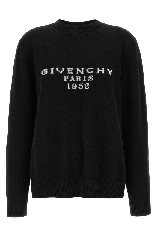 'GIVENCHY Paris 1952' sweater Black