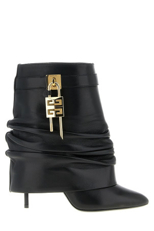 Ботильоны «Shark Lock Stiletto» Черный BE604RE2AF001