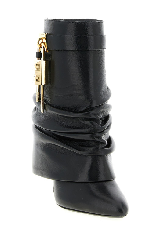 Ботильоны «Shark Lock Stiletto» Черный BE604RE2AF001