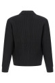 Ultra-fine wool cardigan Black