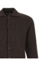 Ultra-fine wool cardigan Brown
