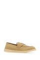 Beige suede loafers PRADA (1D222NF025103)