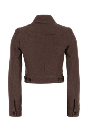 Brown denim Carpa jacket MAX MARA (2511041013600)