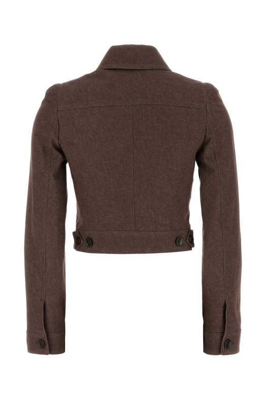 Brown denim Carpa jacket MAX MARA (2511041013600)