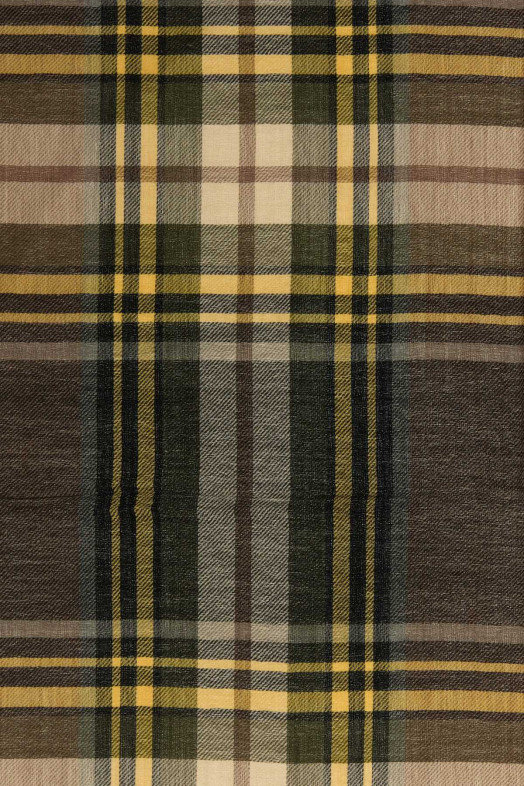 Embroidered wool blend scarf SAINT LAURENT (8370053YS28)