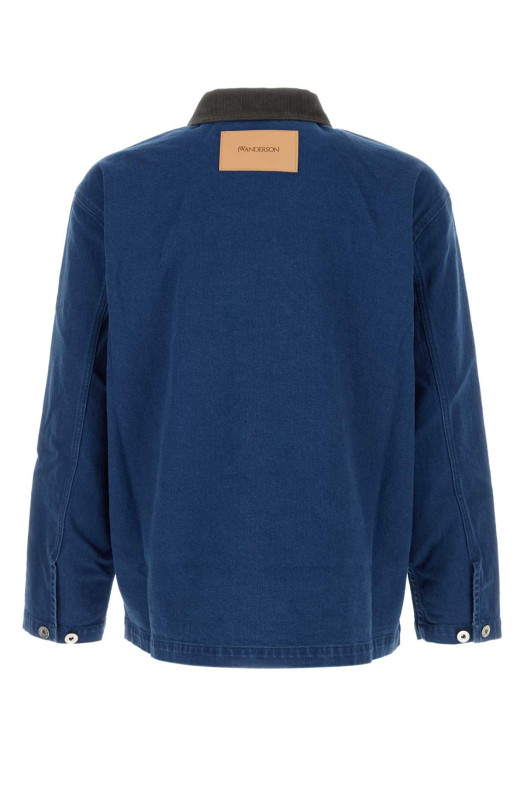 Джинсовая рубашка-поло JW ANDERSON (DS0014PG1835) J.W.ANDERSON