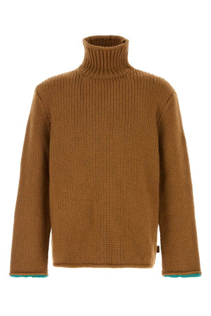 Camel wool sweater Beige LOEWE (H526Y14KMQ)