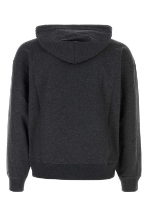Charcoal stretch cotton blend sweatshirt OUR LEGACY (M4256RC)