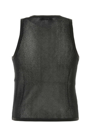 Black mesh Mateo tank top Black GIMAGUAS (MATEOTOP)