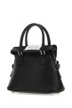 Black leather micro 5AC handbag MAISON MARGIELA (S56WG0081P4455)