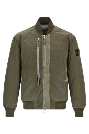 '4100038' bomber jacket Green