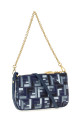 'Baguette' pouch Blue