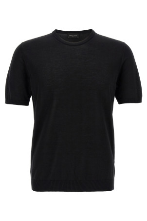 Knitted T-shirt Black