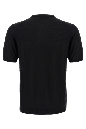 Knitted T-shirt Black