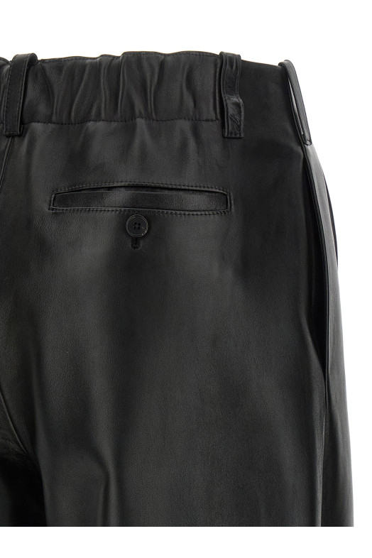 Кожаные брюки Черный GIVENCHY BW5176604J001
