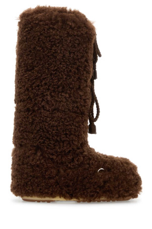 Brown eco fur Icon boots MOON BOOT (1403070)