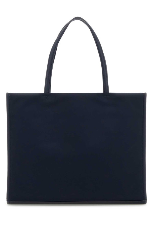 Маленькая сумка для покупок Ella из ткани цвета «полуночный синий» TORY BURCH (164757)