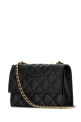 Black leather Fleming shoulder bag TORY BURCH (164799)