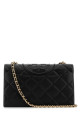 Black leather Fleming shoulder bag TORY BURCH (164799)