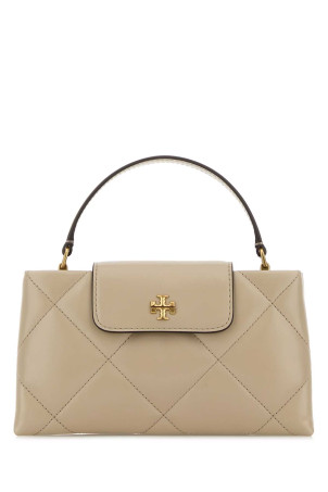 Powder pink leather Kira handbag Blue TORY BURCH (174999)