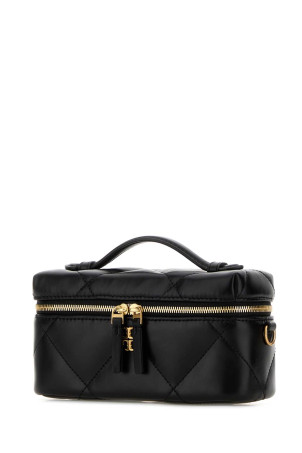 Черная кожаная сумка Kira TORY BURCH (176449)