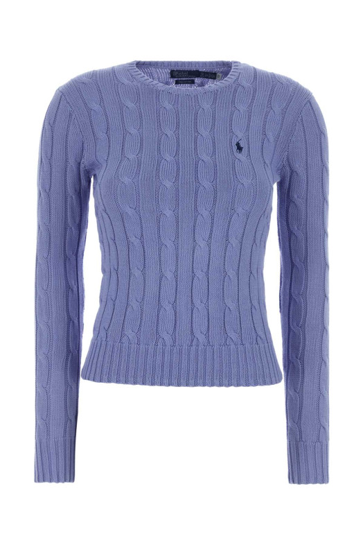 Cerulean blue cotton sweater White POLO RALPH LAUREN (211971869)