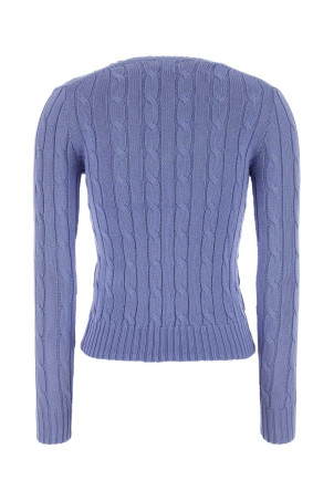 Cerulean blue cotton sweater White POLO RALPH LAUREN (211971869)