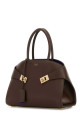 Brown leather small Hug handbag SALVATORE FERRAGAMO (215608771867)