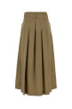 Khaki poplin Agiate skirt Black WEEKEND (2525106011600)
