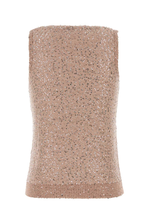 Pink nylon blend Acaici vest WEEKEND (2525366141600)