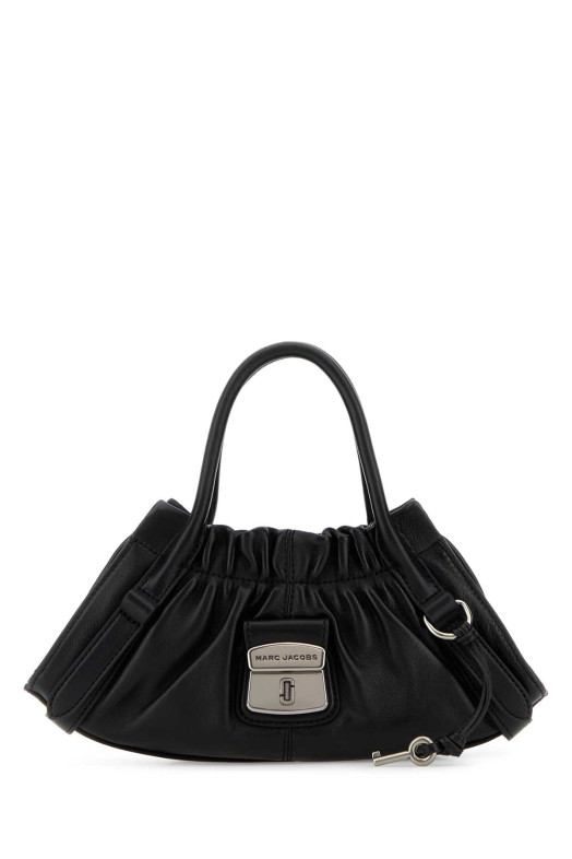 Black leather small Satchel handbag MARC JACOBS (2F5HCR014H01)