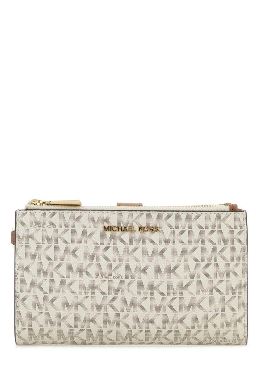 Printed canvas wallet Biege MICHAEL BY MICHAEL KORS (32F1GJ6W4B)