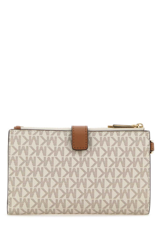 Printed canvas wallet Biege MICHAEL BY MICHAEL KORS (32F1GJ6W4B)