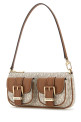 Printed canvas Zoe shoulder bag Beige MICHAEL BY MICHAEL KORS (32S5GZCU1B)