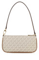 Printed canvas Zoe shoulder bag Beige MICHAEL BY MICHAEL KORS (32S5GZCU1B)