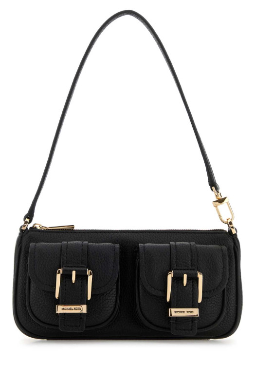 Black leather Zoe shoulder bag Black MICHAEL BY MICHAEL KORS (32S5GZCU1L)