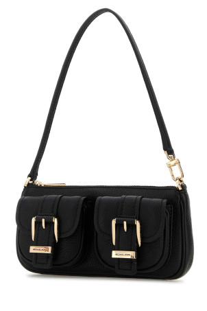 Black leather Zoe shoulder bag Black MICHAEL BY MICHAEL KORS (32S5GZCU1L)