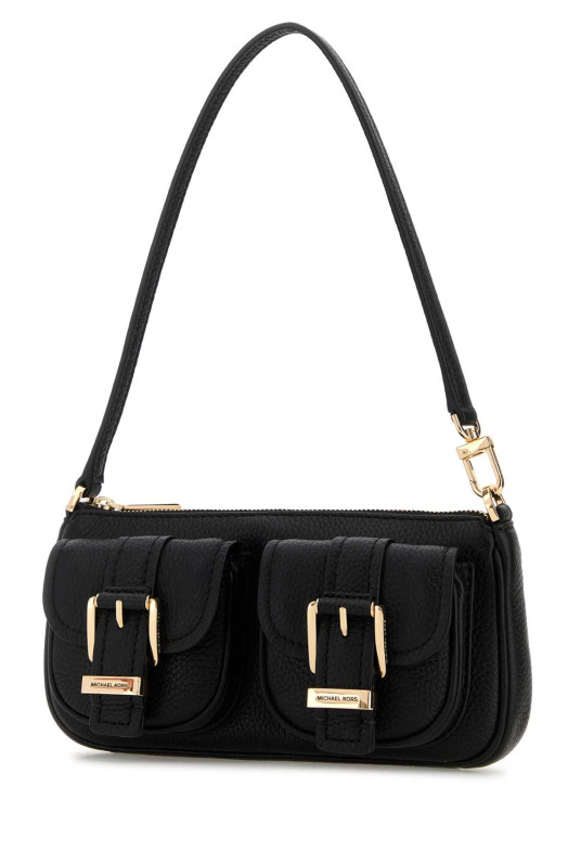 Black leather Zoe shoulder bag Black MICHAEL BY MICHAEL KORS (32S5GZCU1L)