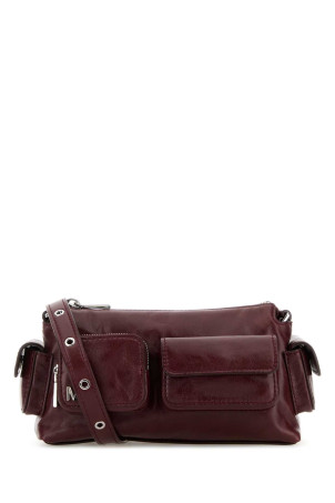 Сумка через плечо из кожи цвета бордо MICHAEL BY MICHAEL KORS (32S5SM3C5Y)