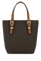 Printed canvas Quinn handbag Brown MICHAEL BY MICHAEL KORS (32T5GQNC0B)