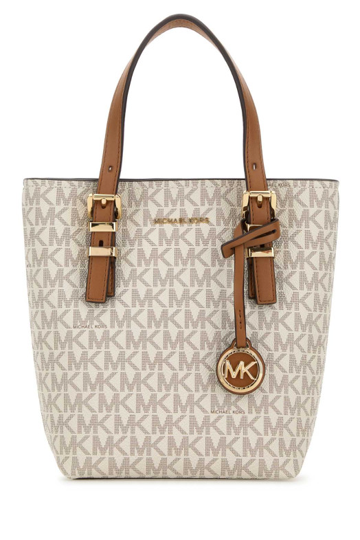 Printed canvas Quinn handbag Beige MICHAEL BY MICHAEL KORS (32T5GQNC0B)