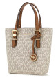 Printed canvas Quinn handbag Beige MICHAEL BY MICHAEL KORS (32T5GQNC0B)