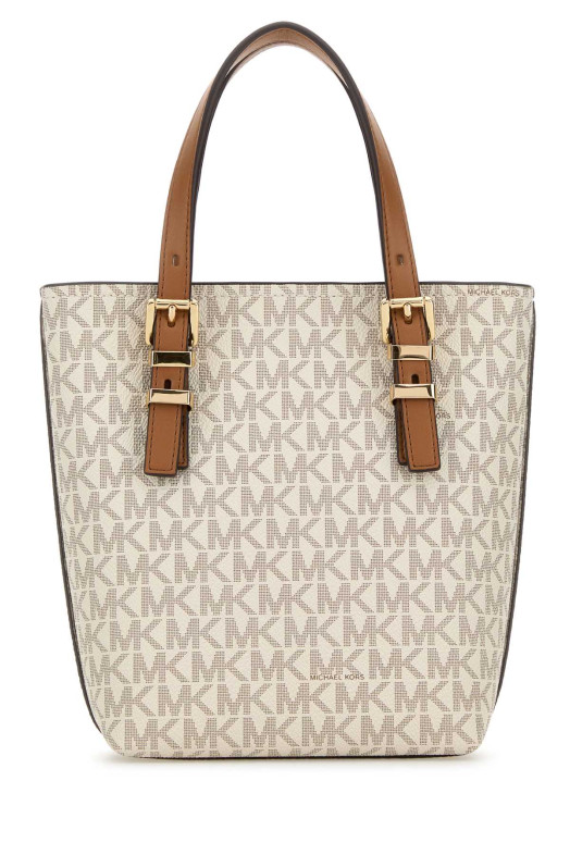 Printed canvas Quinn handbag Beige MICHAEL BY MICHAEL KORS (32T5GQNC0B)