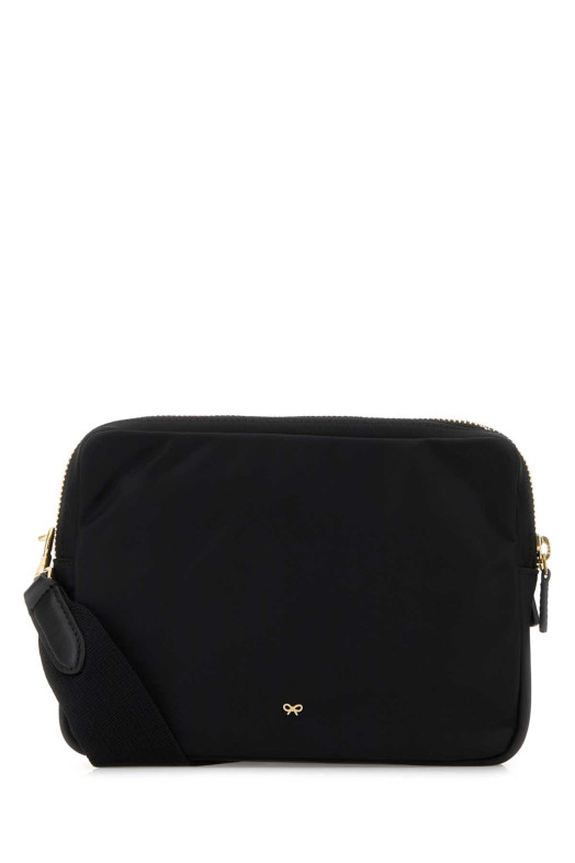 Black ECONYLÂ® Tiro crossbody bag Black ANYA HINDMARCH (5050925197366)