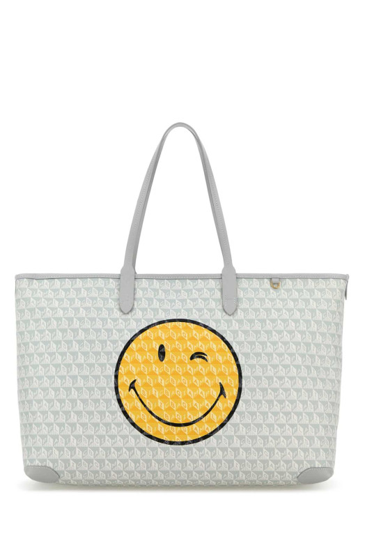 Printed canvas I am a Plastic Bag shopping bag ANYA HINDMARCH (5050925205245)