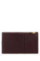 Картодержатель Burgundy Cassandre SAINT LAURENT (612808AAA44)