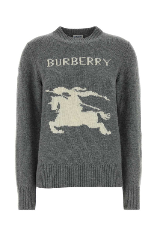 Grey wool blend sweater BURBERRY (8104884)
