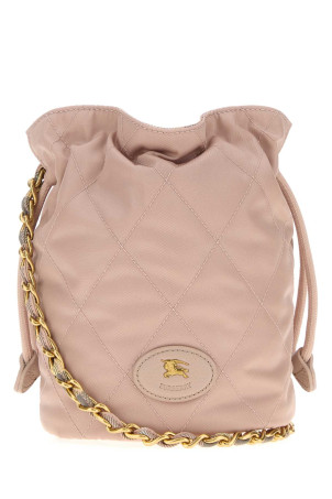 Пастельно-розовая сумка-ведро Horseshoe BURBERRY (8118448)