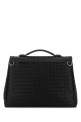 Черный кожаный портфель Archivist BOTTEGA VENETA (844227V4R40)