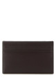 Темно-коричневый кожаный держатель для карт GUCCI (846952AAFP1)